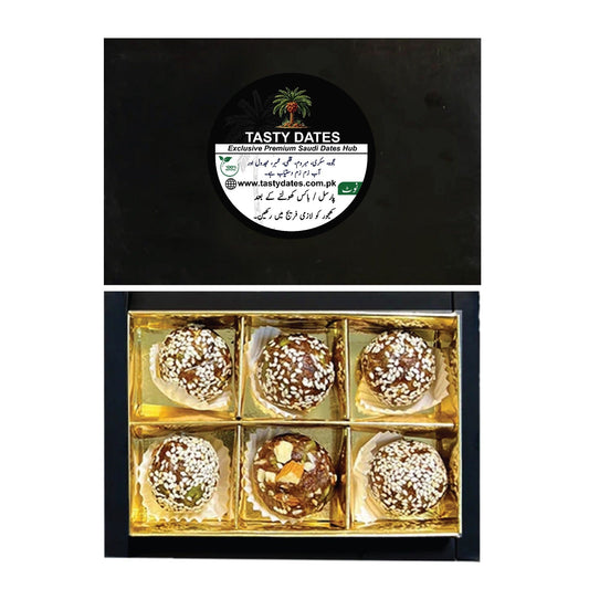 Buy Energy Date Balls with Nuts – No Added Sugar كرات التمر بالمكسرات Online in Pakistan | Tasty Dates
