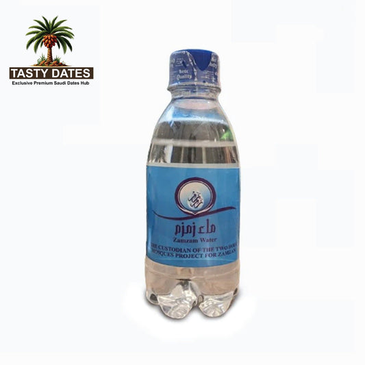 Abe Zamzam Water – 250ml Bottle | 100% Pure & Original ماء زمزم الأصلي – عبوة ٢٥٠ مل من النقاء والأصالة